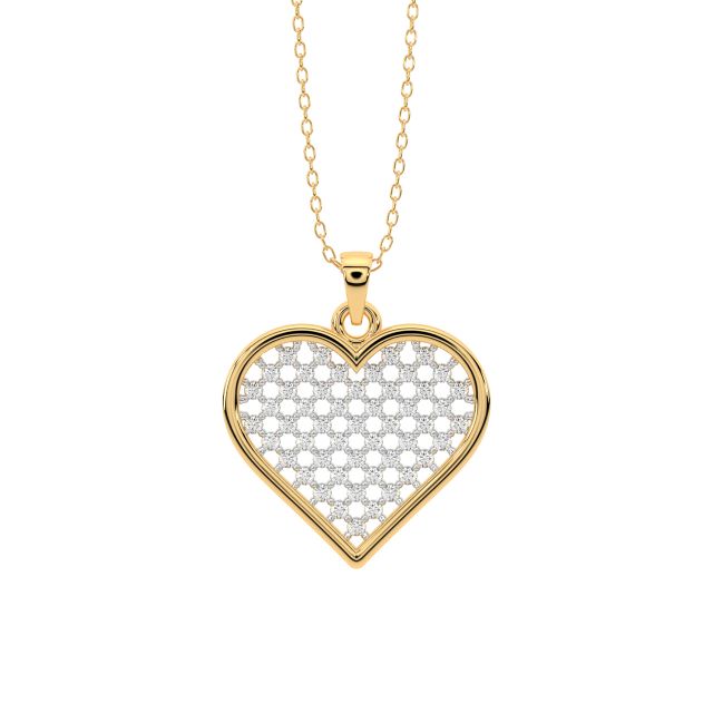 My Heart Will Go On Diamond Pendant